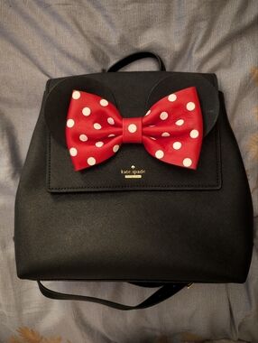 Kate Spade Minnie Mouse Disney Backpack Parks Exclusive